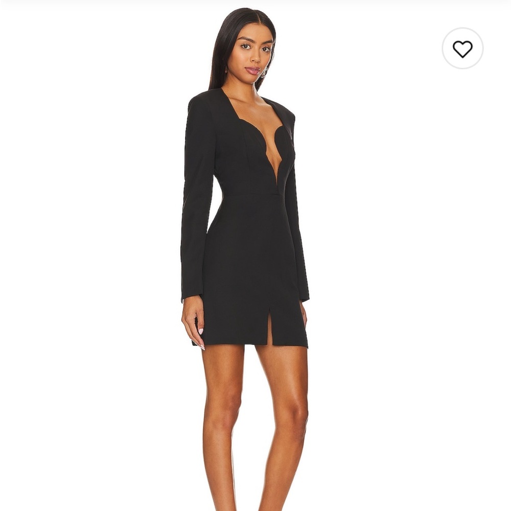 Audrina Mini Dress in Black